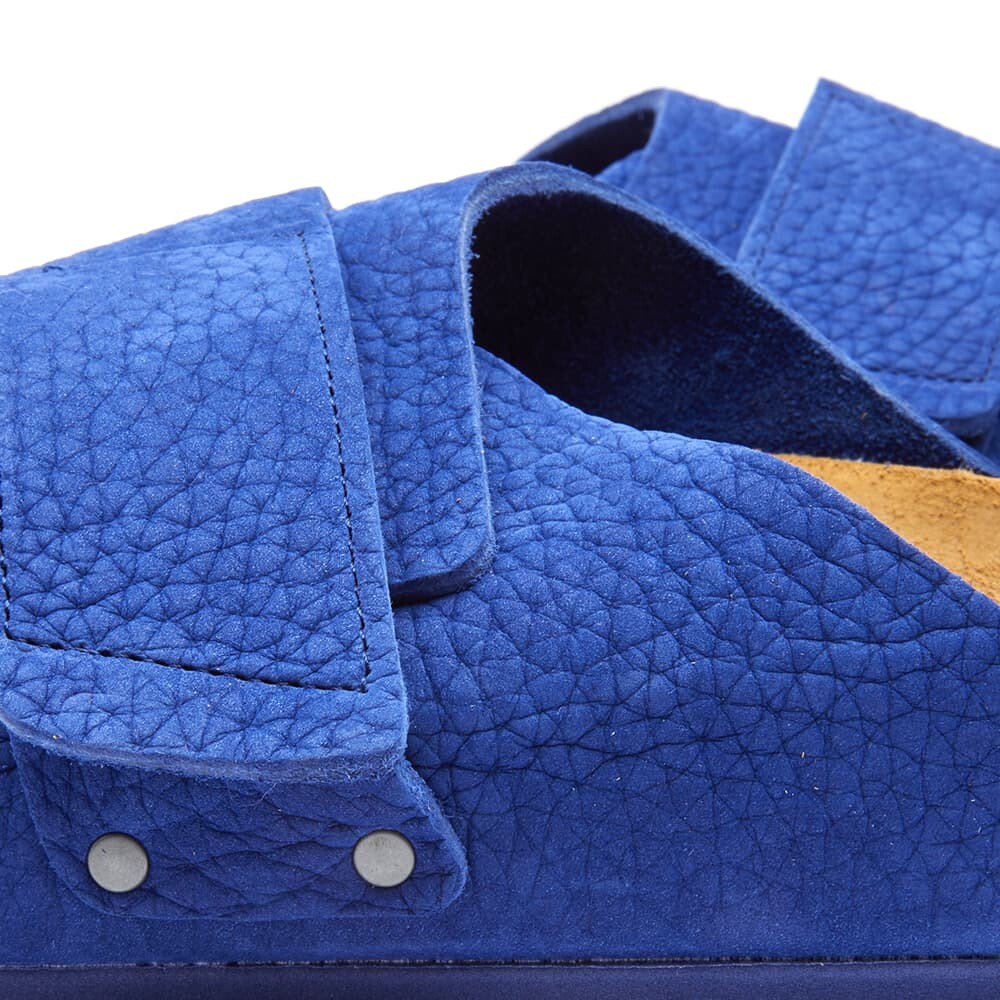 Сандалии Birkenstock Kyoto Nubuck Leather, синий — фото 3
