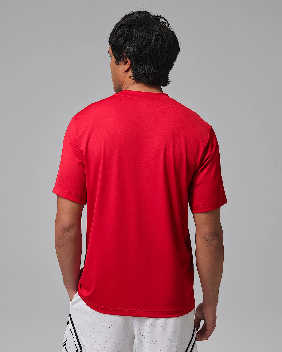Мужская футболка Dri-FIT с коротким рукавом Jordan Sport Essentials, Gym Red — фото 2