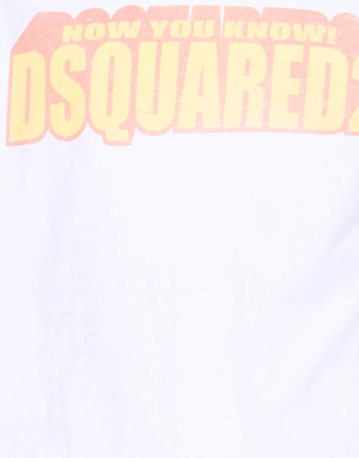 Мужская футболка с логотипом Dsquared2, белый — фото 4