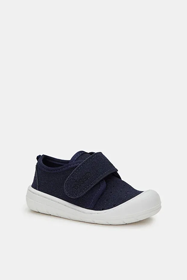 Детские туфли для мальчиков с липучкой Vicco, Navy Blue