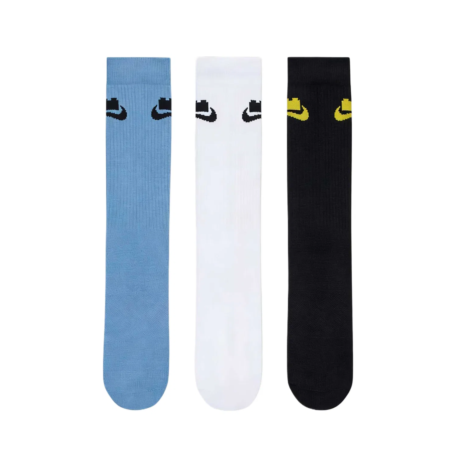 Детские носки с принтом LEGO Everyday Essentials, 3 пары, Nike, Multicolor