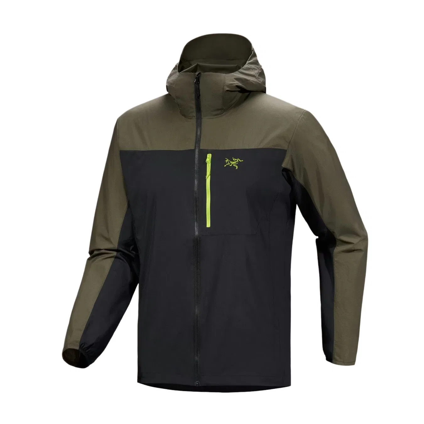 Мужская ветровка Arcteryx, Цвет Fern Forest Green — фото 4