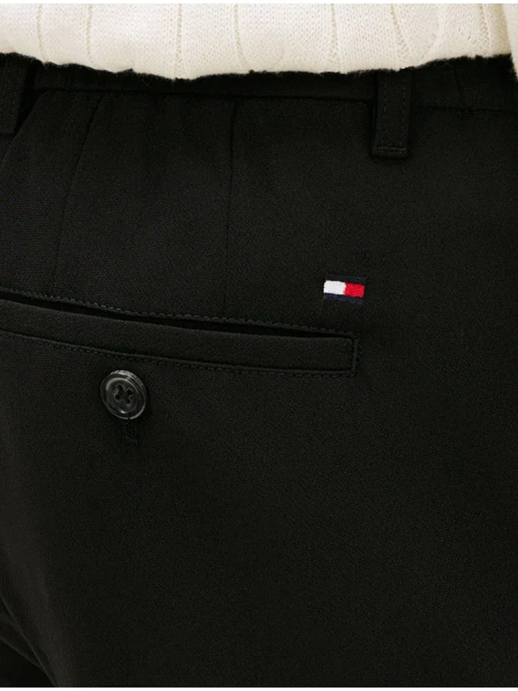 Брюки Denton Fit драп TOMMY HILFIGER, Black — фото 3