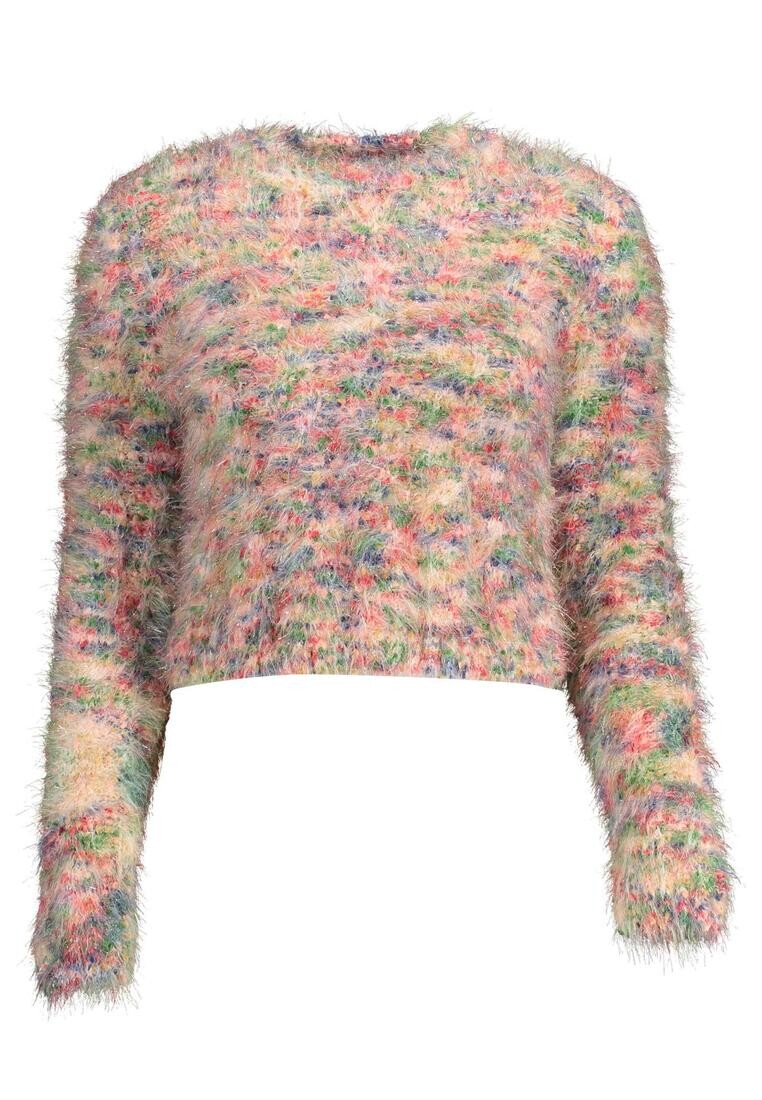 

Цветная рубашка с хлопковым логотипом Desigual, розовый