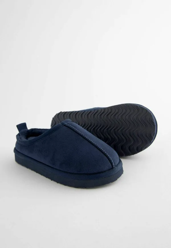 Уютные домашние тапочки стандартного размера Next, Navy Blue — фото 3