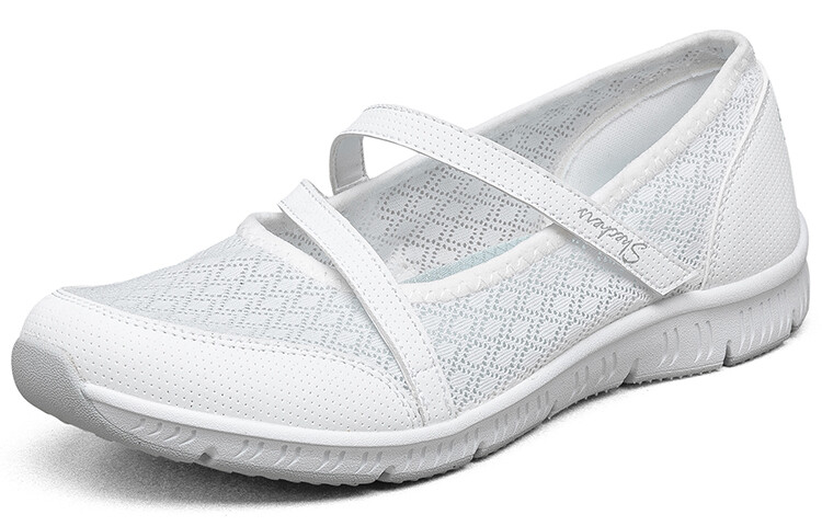 Be-Cool Женская повседневная обувь Женская белая Skechers — фото 3