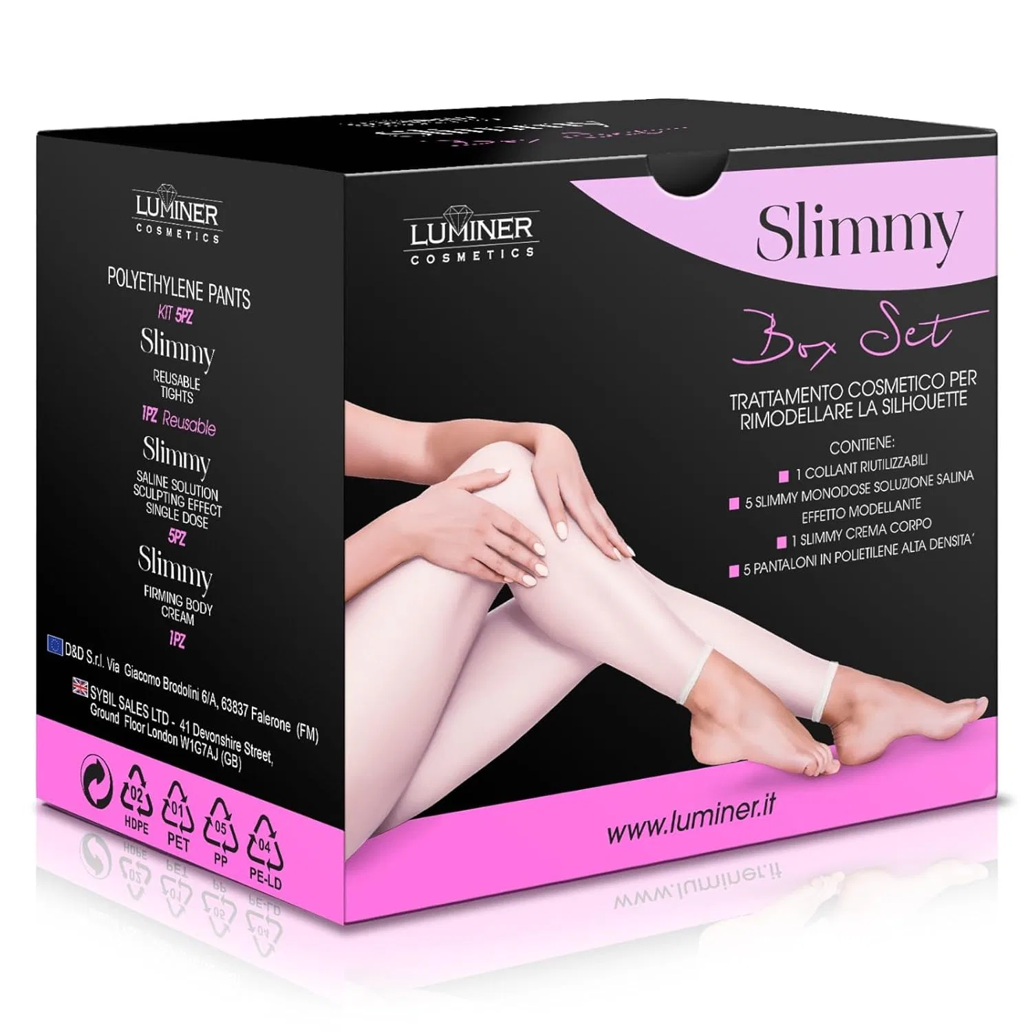 Набор для антицеллюлитного ухода «Slimmy Box Set» от Luminer ‎Luminer