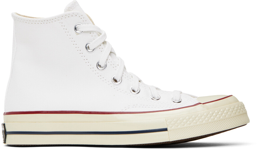 

Белые высокие кеды Chuck 70 Converse
