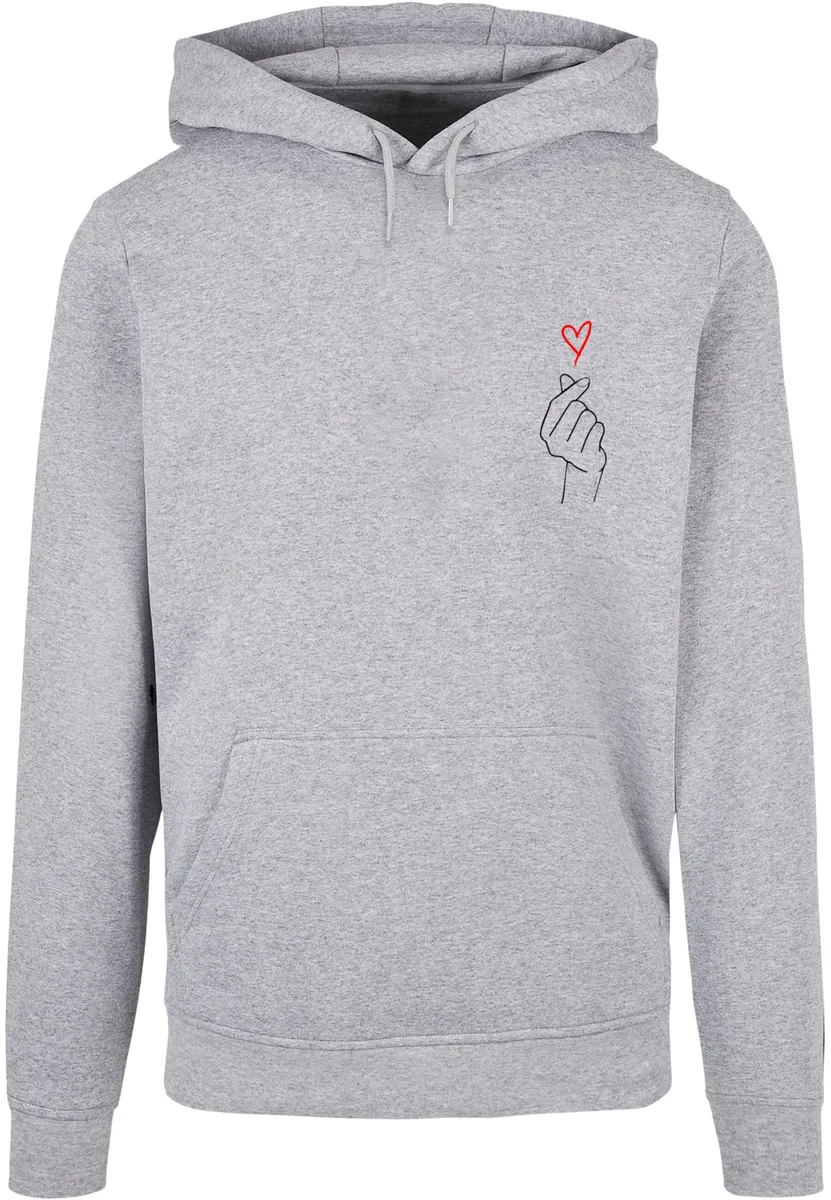 

Толстовка с капюшоном Merchcode " Merchcode Men's K Heart Basic Hoody", серый