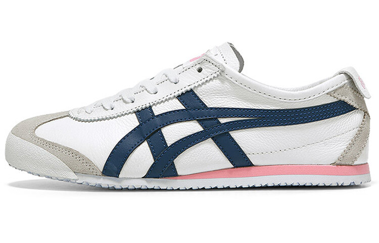

Кроссовки Onitsuka Tiger Mexico 66, белый/синий/розовый