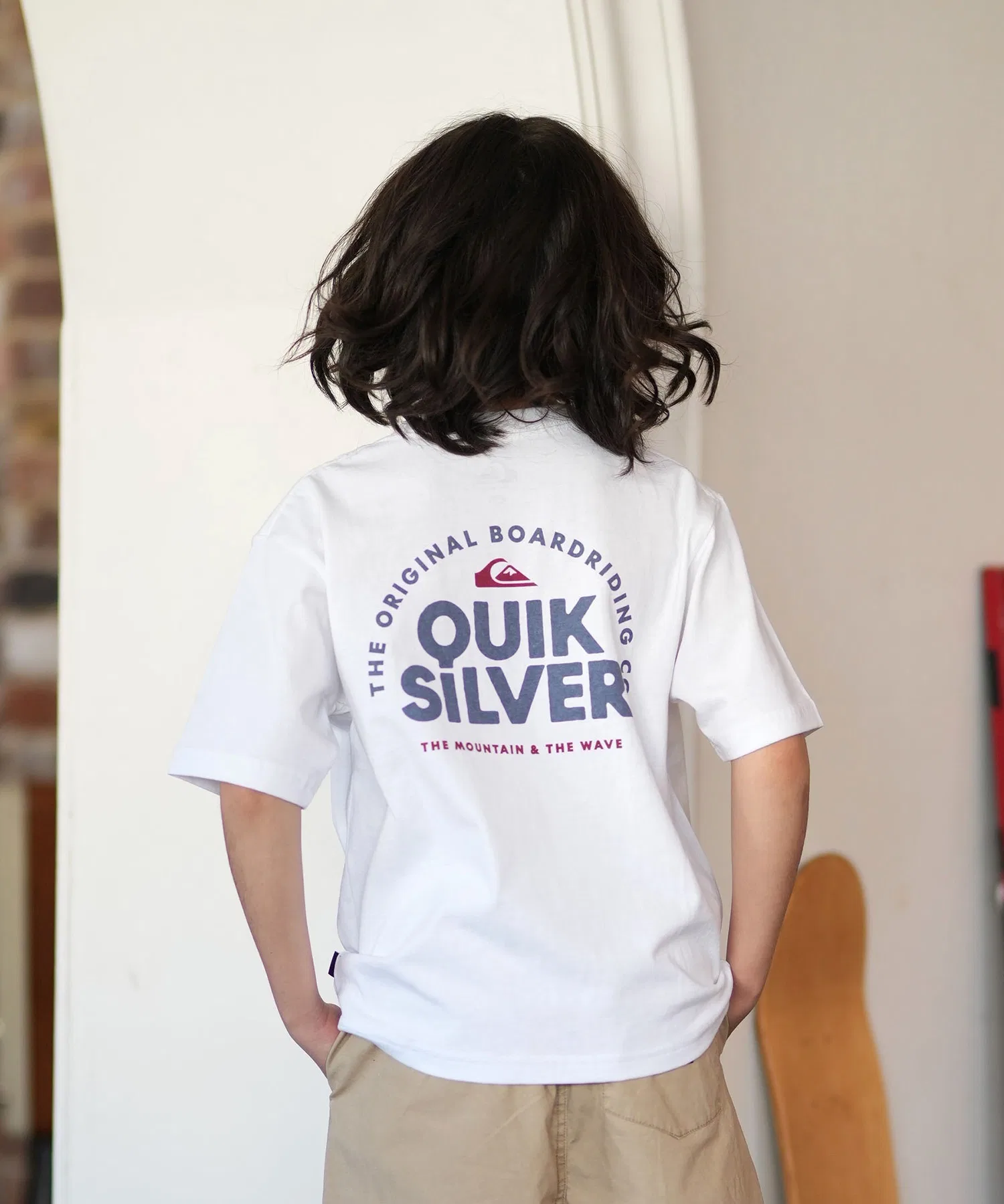 Детская футболка Quiksilver с коротким рукавом