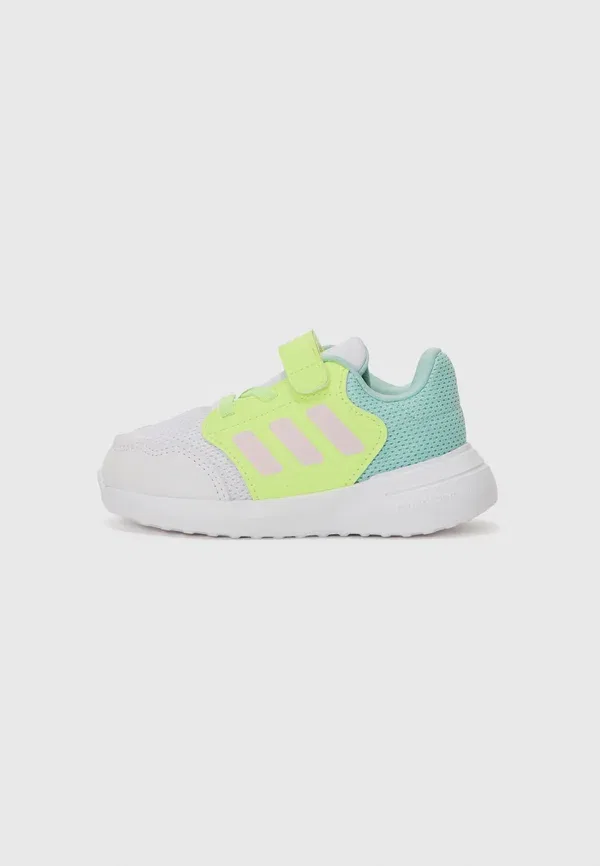 Кроссовки для бега по шоссе Adidas Performance Tensaur Run 3.0, белый/прозрачный розовый/желтый