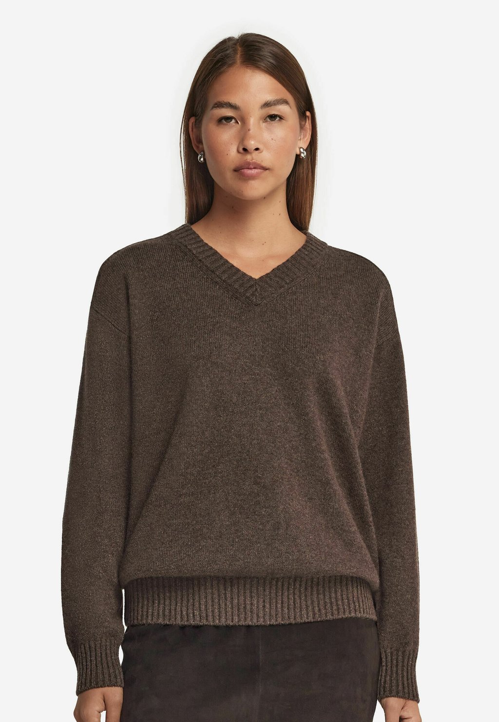 

Джемпер V NECK Falconeri, коричневый