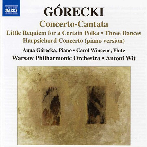 

CD диск Gorecki / Warsaw Philharmonic Orch / Wincenc: Little Requiem for Certain Polka / Three Dances