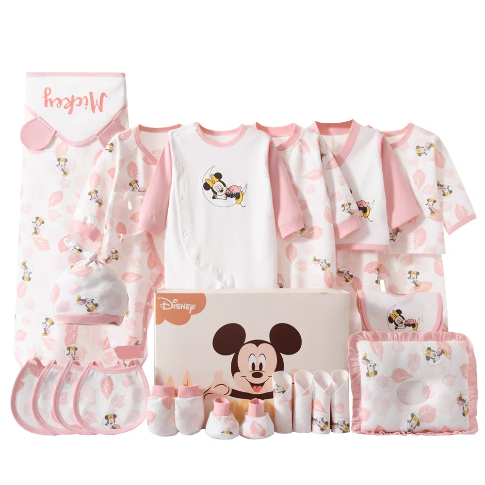 Подарочный набор для детей Disney Микки Маус розовый 25 предметов