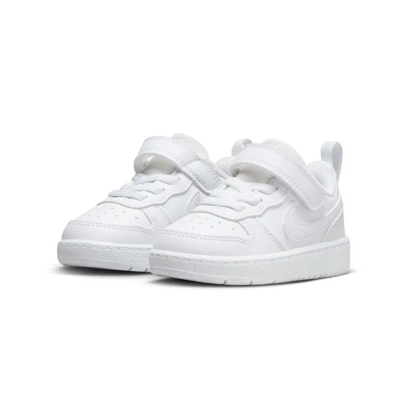 Детские кроссовки Nike Court Borough Low Recraft PS, белый (Размер 15.0cm - 25 RU) — фото 3