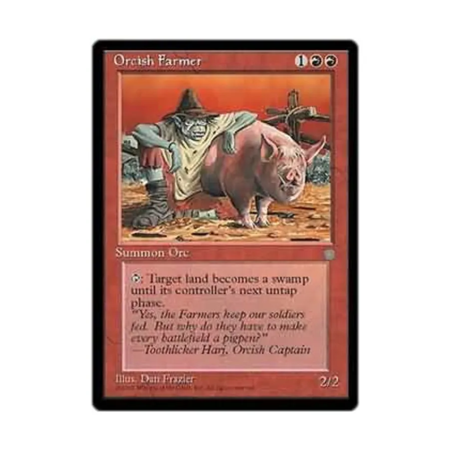 

CCG Орк-фермер (клавиша C), MTG - Ice Age