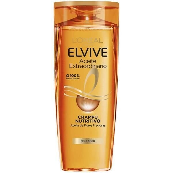 

L'oreal Elvive Aceite Extraordinario Champú Nutritivo 370 мл унисекс Inny Producent
