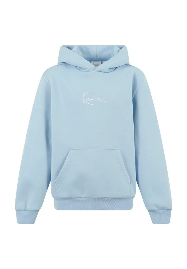 Небольшая фирменная базовая детская толстовка Karl Kani, Light Blue