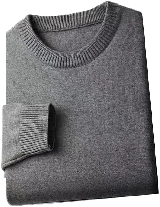 Мужской свитер с круглым вырезом, Slim Fit