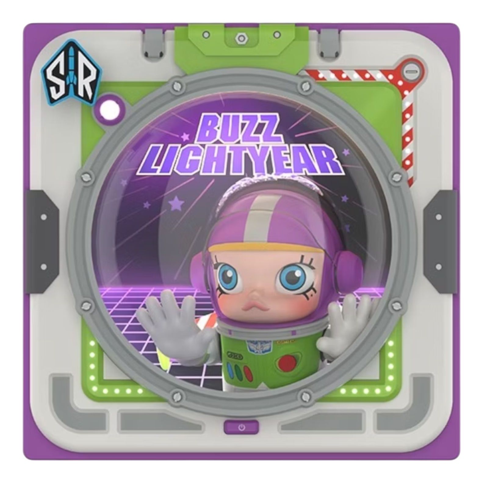 

Фигурка Pop Mart Mega Space Molly 400% Joy Collection Buzz Lightyear 3D Effect Painting