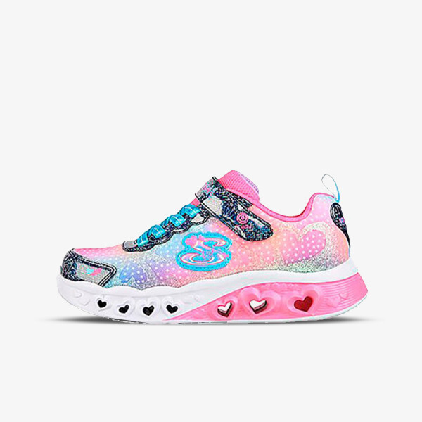 

Кроссовки трепещут огнями сердца-просто Skechers, мультиколор