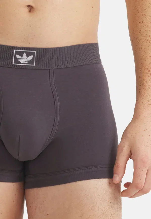 Трусы Adidas Originals 4 Pack, черный/серый — фото 2