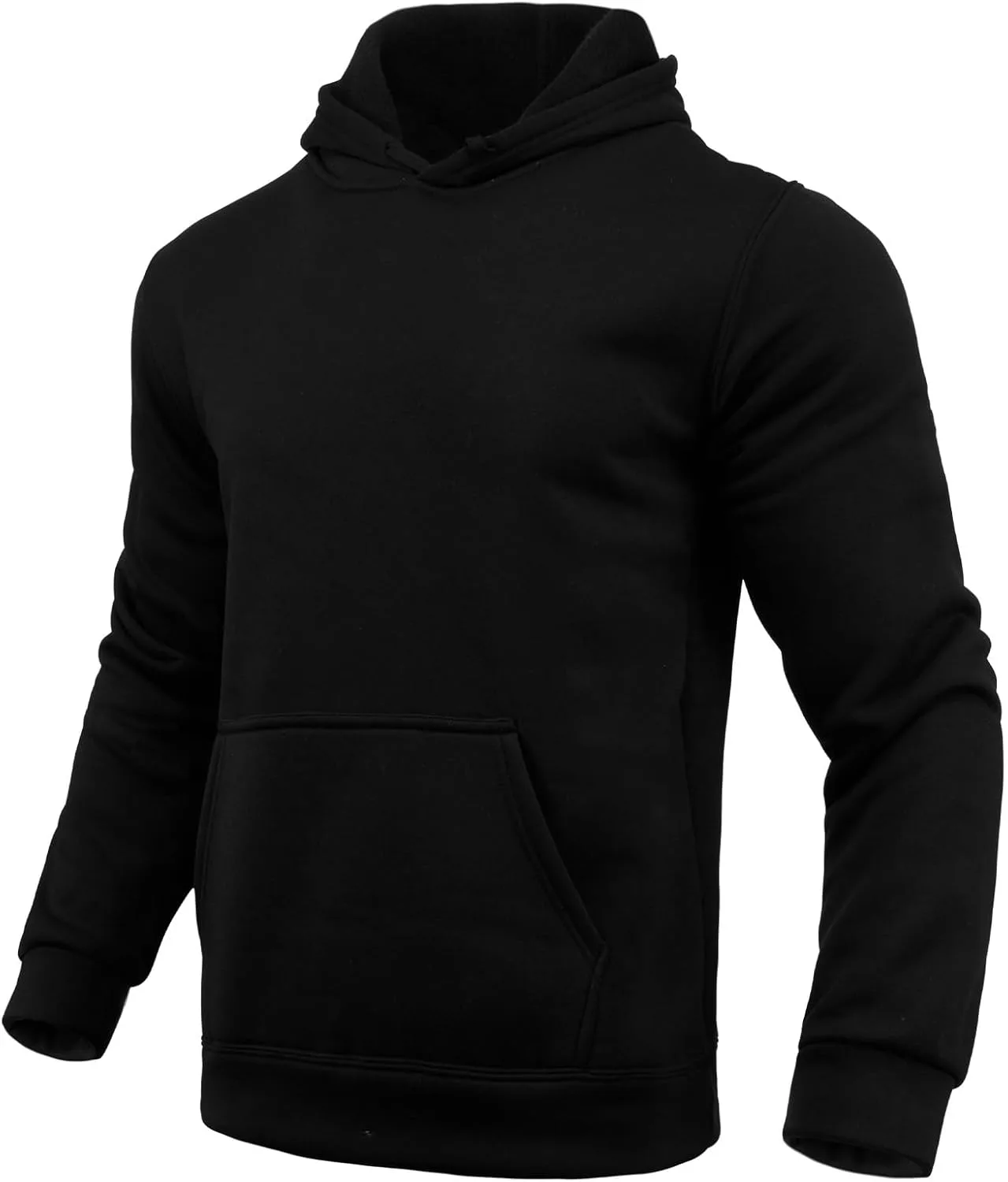 

Толстовка с капюшоном мужская Fleece Pullover, свободная, с карманом hayudier
