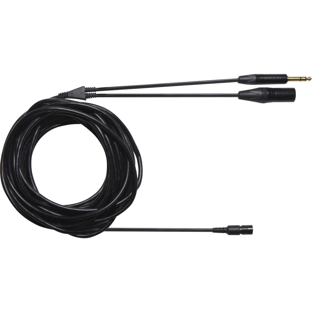 

Shure 3-Pin XLR Male and 1/4" TRS Male to BCASCA-NXLR3QI-25
