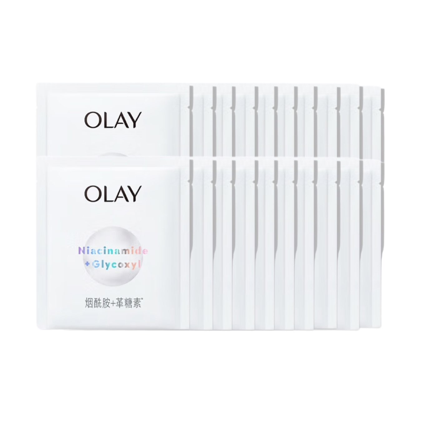 Маска для лица Olay — Прозрачная белая мини- с эффектом увлажнения водой, третье поколение, 1 коробка/2 — фото 4