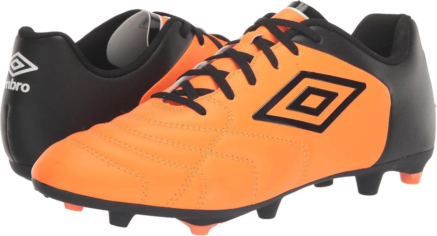 Футбольные бутсы Umbro Men's Classico Xi Fg, оранжевый/черный/белый
