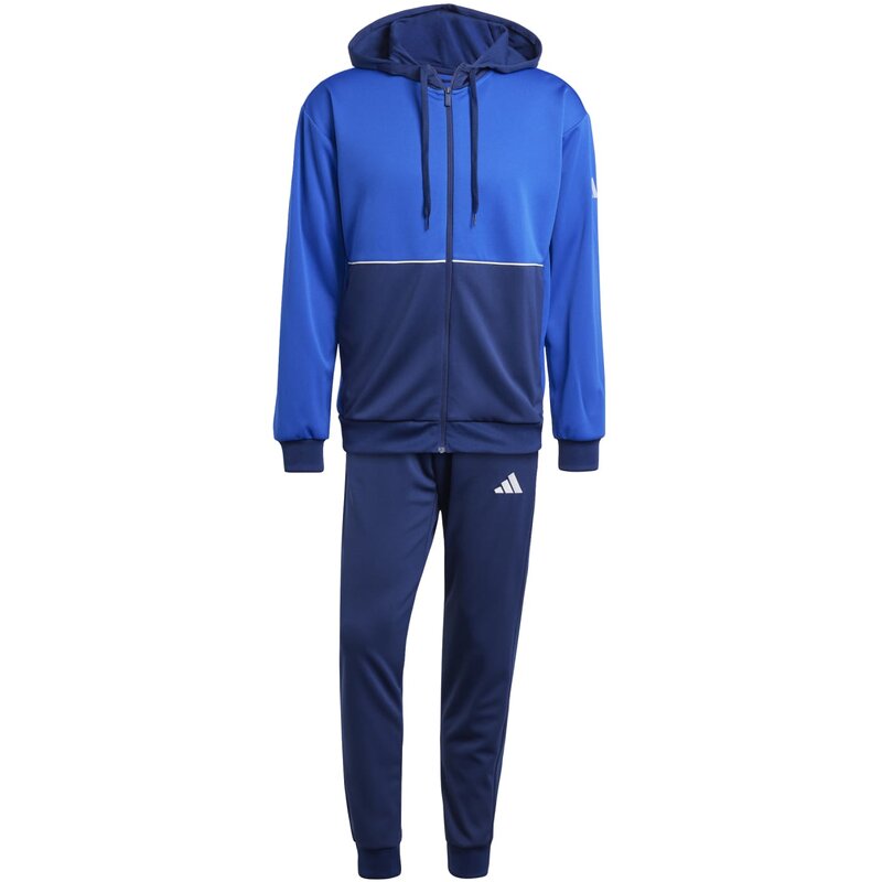 

Спортивный костюм, спортивная одежда, цветные блоки, двойной трикотаж Adidas, мультиколор