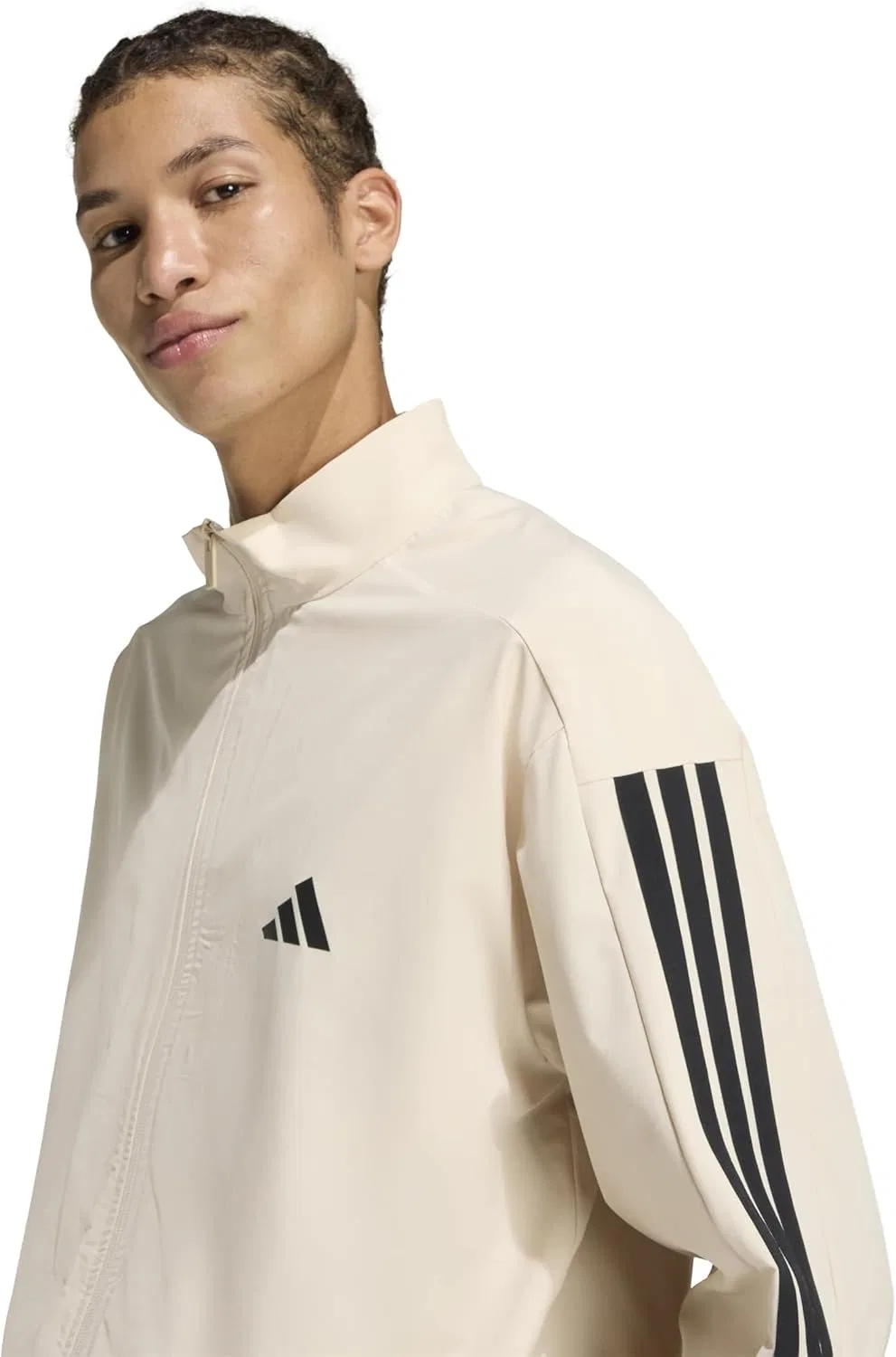 Мужская спортивная футболка Adidas из трикотажа, Crystal Linen — фото 4