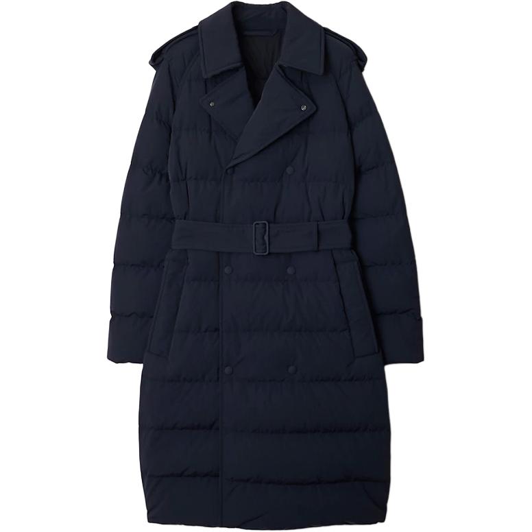 Burberry Куртка пуховая FW24 для женщин Marine Blue — фото 3