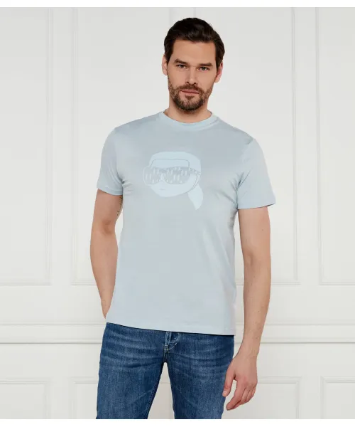 

Футболка Regular fit Karl Lagerfeld, синий