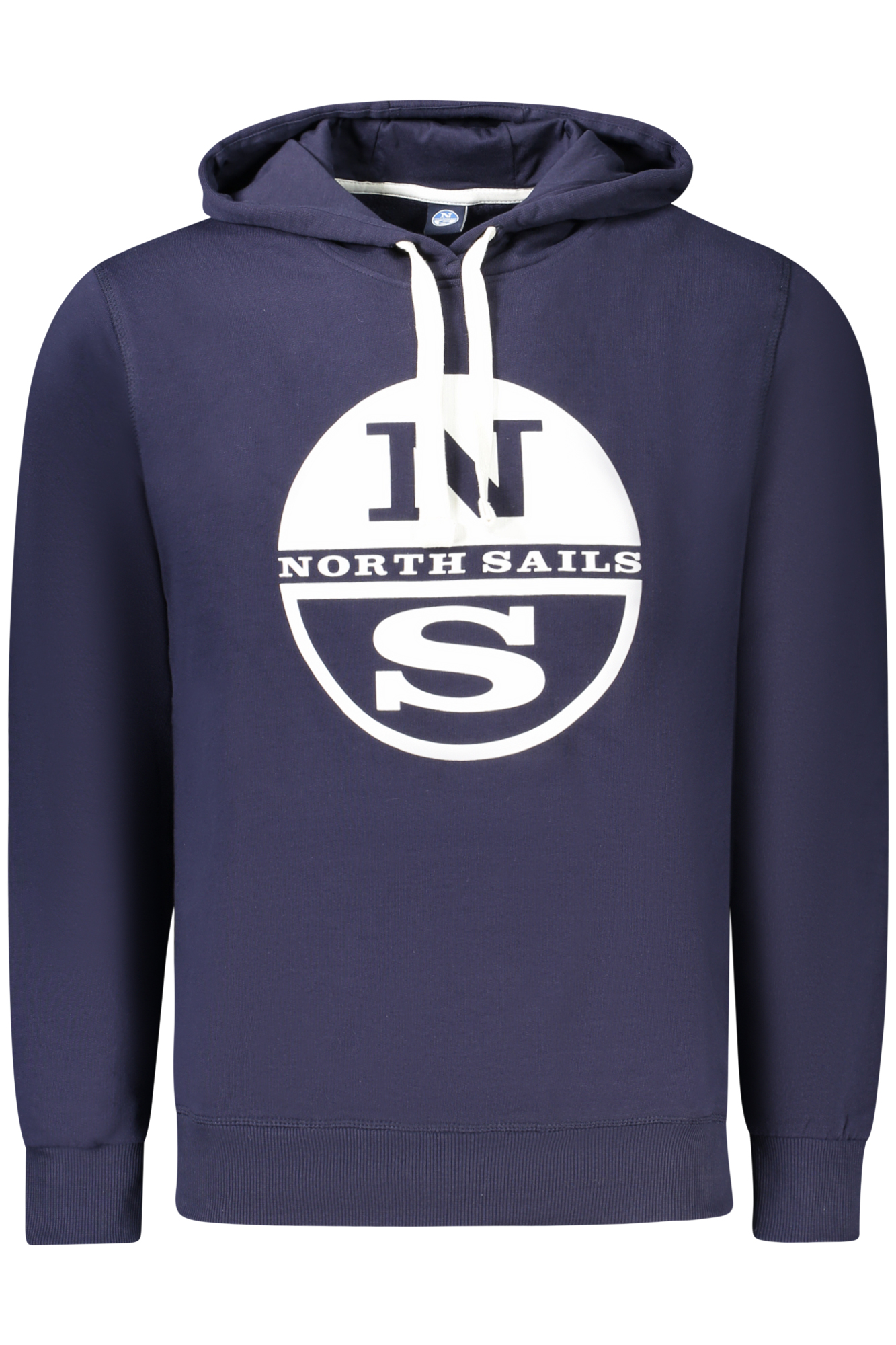 

Толстовка North Sails с капюшоном, синий / белй