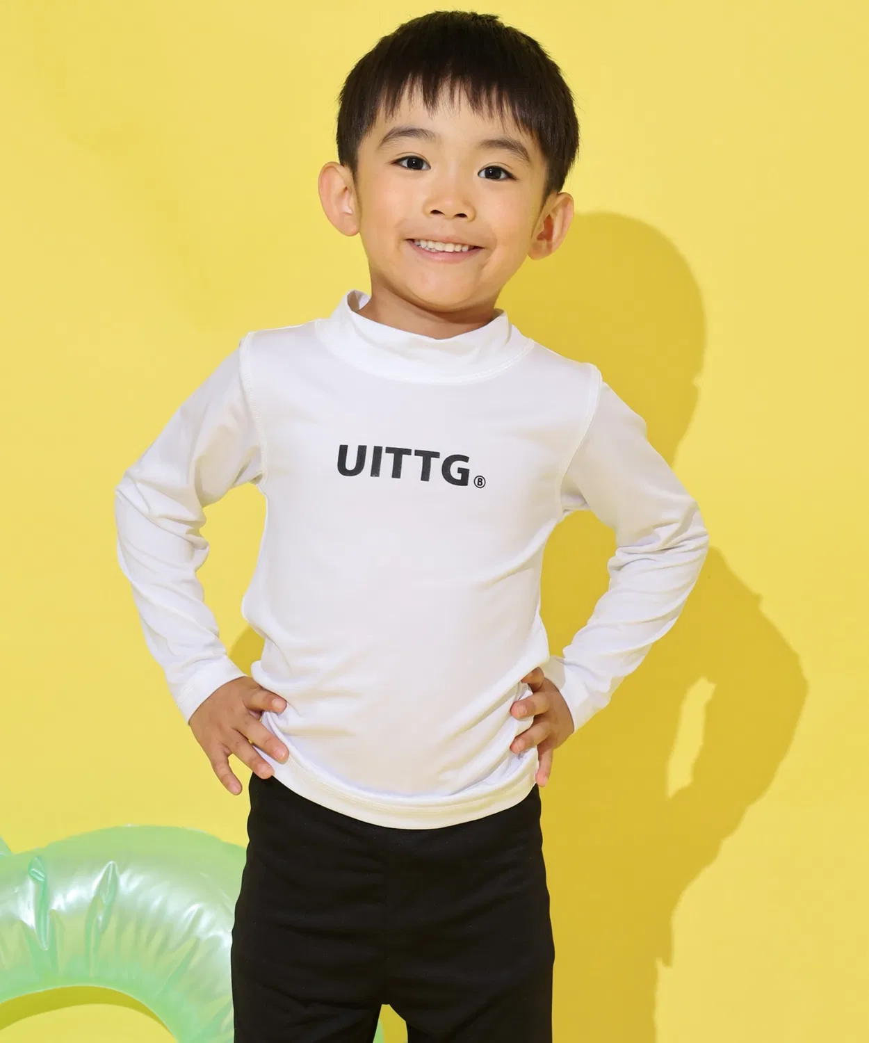 Детский лонгслив-рашгард с принтом UITTG Baby FUNALIVE, Royal Blue — фото 3