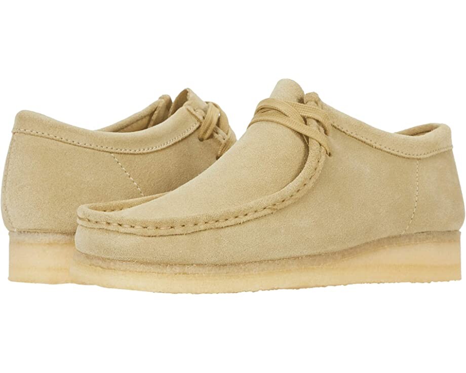 

Оксфорды Wallabee Clarks, замша