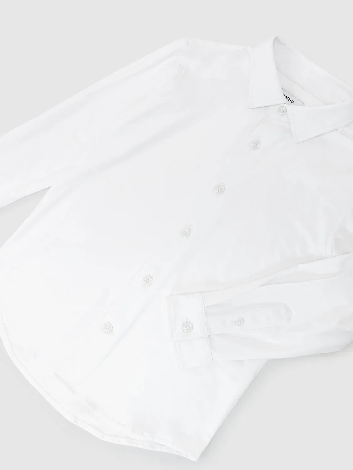 Рубашка дорожная Voyager, slim fit Reiss, белый — фото 3