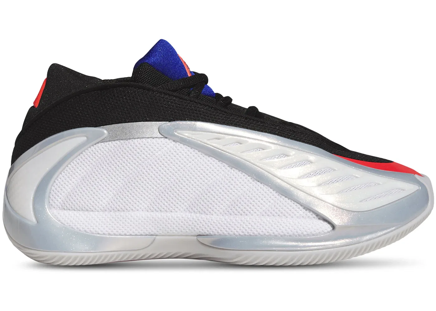 Детские кроссовки для мальчиков с верхом из синтетики Adidas AE 2, Cloud White/Lucid Red/Silver Metallic
