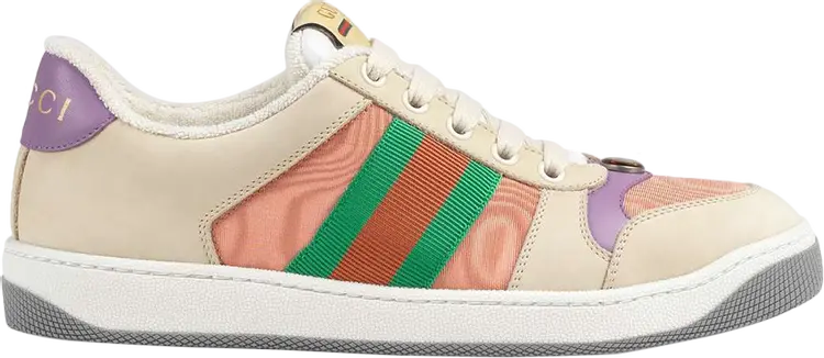 

Кроссовки Gucci Wmns Screener Pink Green Orange, розовый