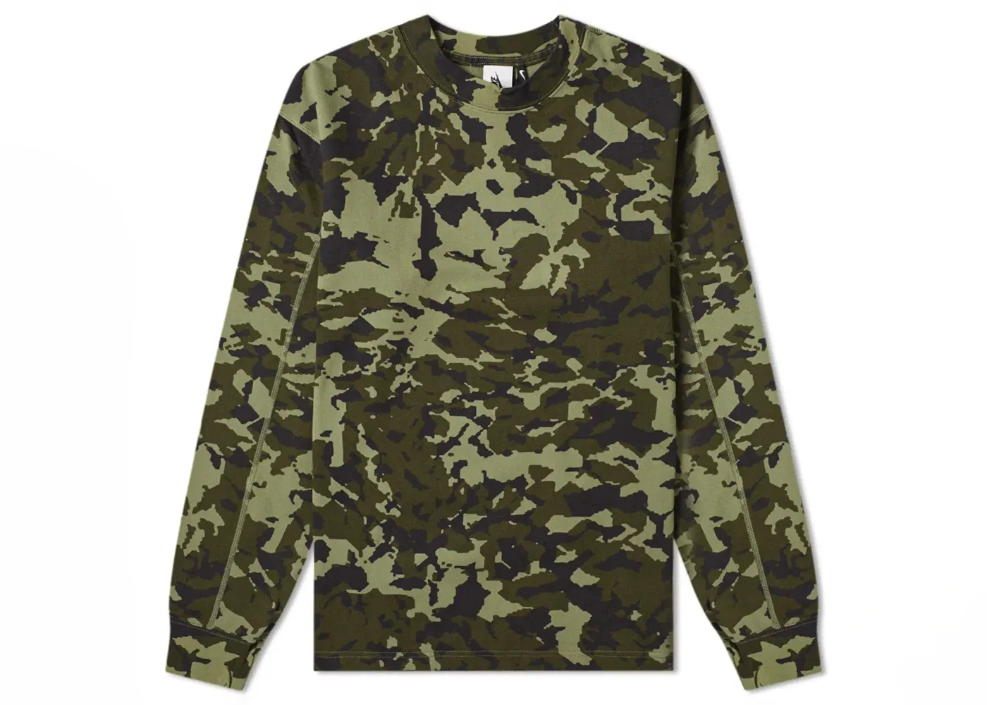 Мужская футболка с длинным рукавом с принтом Nike x MMW AOP Tee, Color