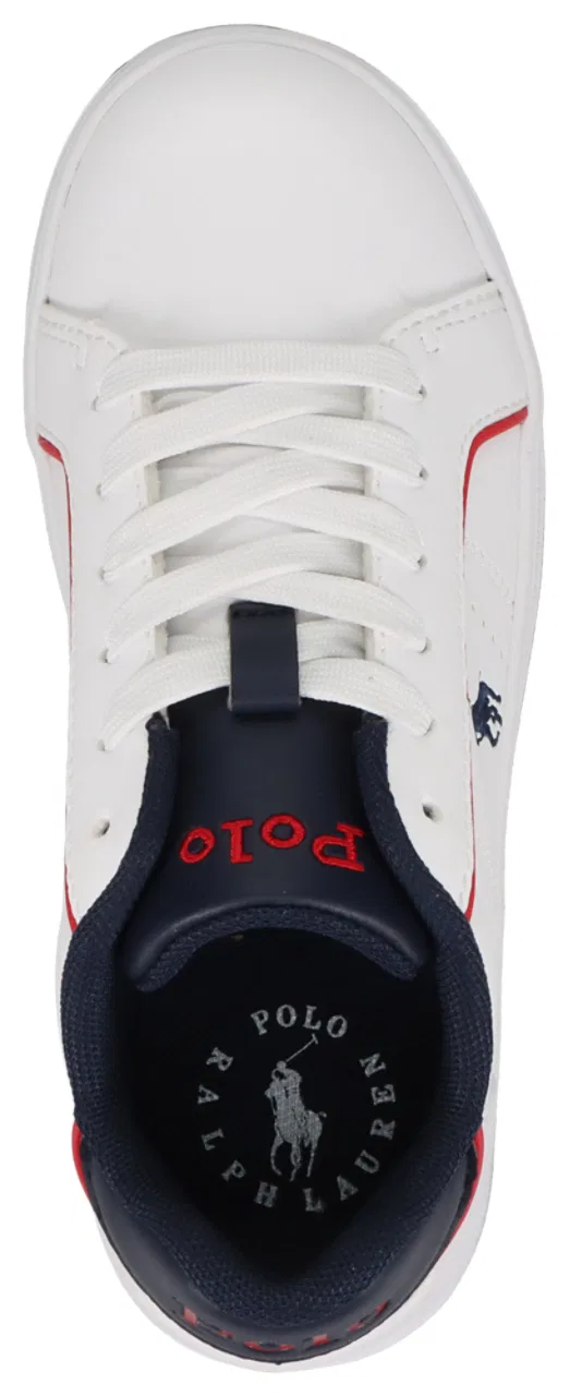 Детские кроссовки Heritage Court III Polo, цвет White/Navy/Navy — фото 4