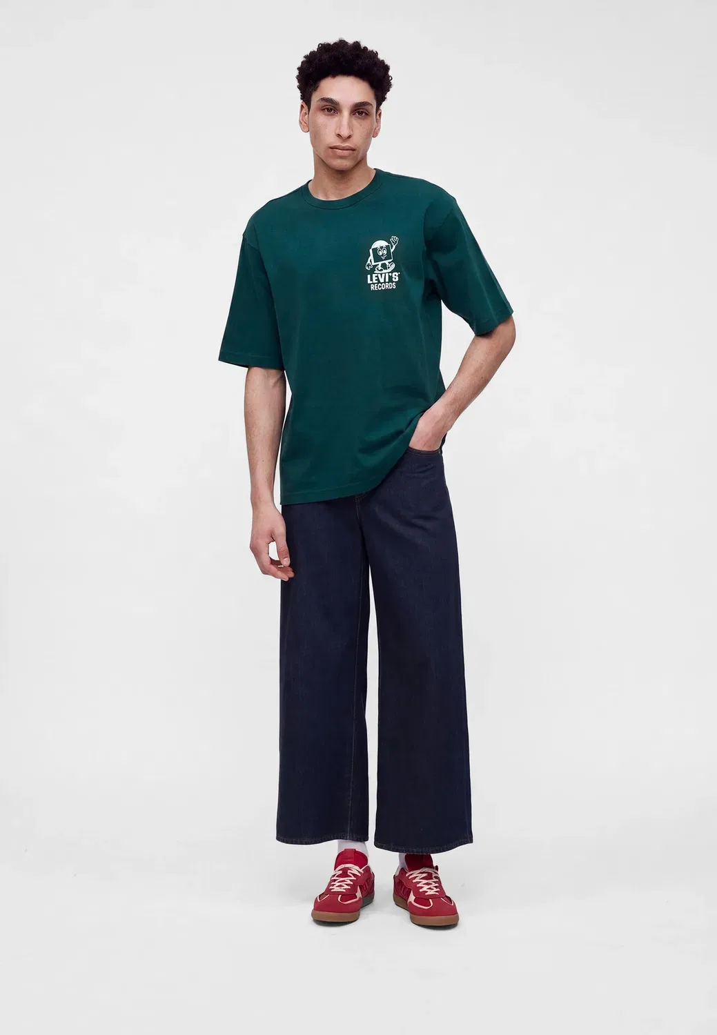 Свободная футболка - футболка с принтом Levi'S, Ponderosa Pine — фото 2