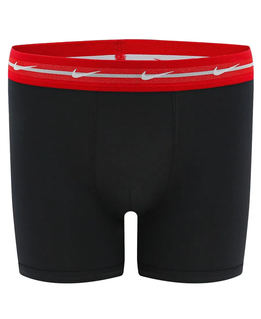 Комплект трусов-боксеров Dri-FIT с эластичным поясом, 3 пары Nike, Black — фото 3