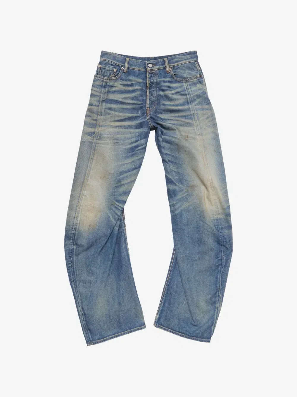 Джинсы свободного кроя 2006M Acne Studios, синий