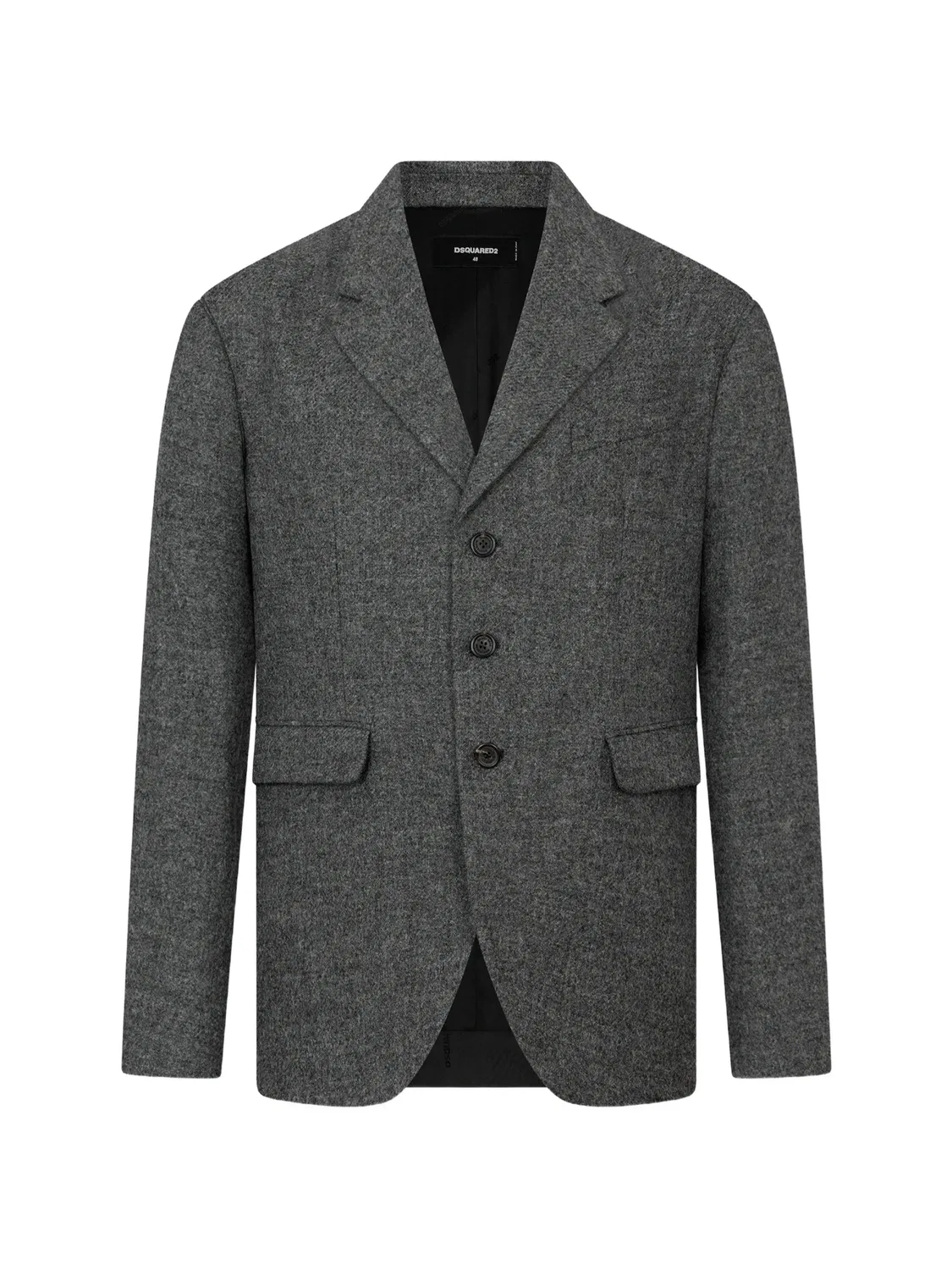 DSQUARED2 Блейзер Tweed2 Osaka серый