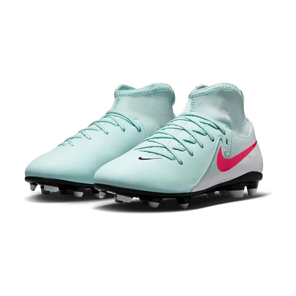 Детские футбольные бутсы с высоким голенищем, модель Jr Phantom Luna II Club FG/MG Nike — фото 3