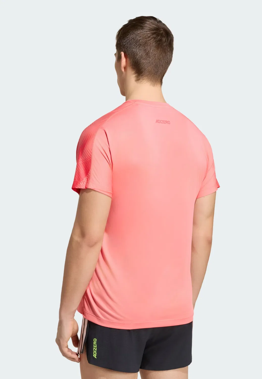 Спортивная футболка Adidas Performance Shirt Adizero Aspyre малинового цвета — фото 3