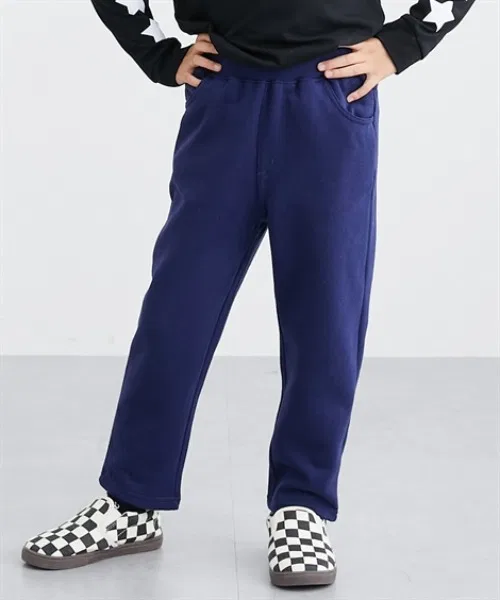 Детские утепленные брюки-карго с эластичным поясом QUNTSTYLE, Navy